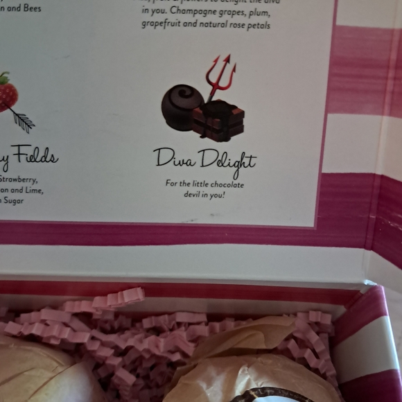 Mixed Large & XL Chocolate, Fruit, Floral Luscious Limited Edition Bath Bombs - Picture 15 of 16